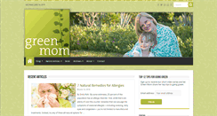 Desktop Screenshot of green-mom.com